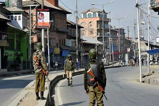 Two-day shutdown commences in IOK against Article 35-A of Indian Constitution