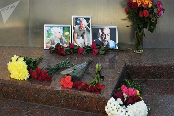 Bodies of Russian journalists killed in C.Africa brought to Moscow