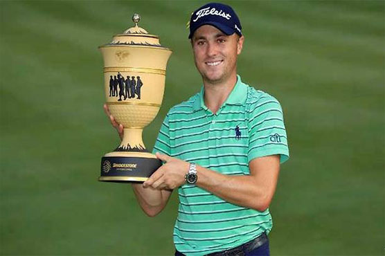 Thomas cruises to Bridgestone title in prelude to PGA defense