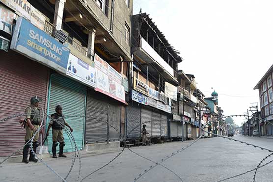 Shutdown continues in IOK against Article 35-A of Indian Constitution