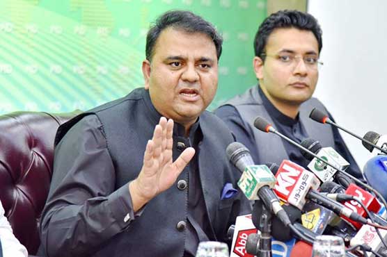 Names of Nawaz, Maryam to be included in ECL: Fawad Chaudhry 
