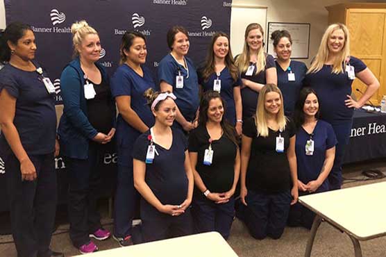 Baby boom at Arizona hospital with 16 pregnant nurses