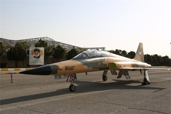 Iran unveils first domestic fighter jet