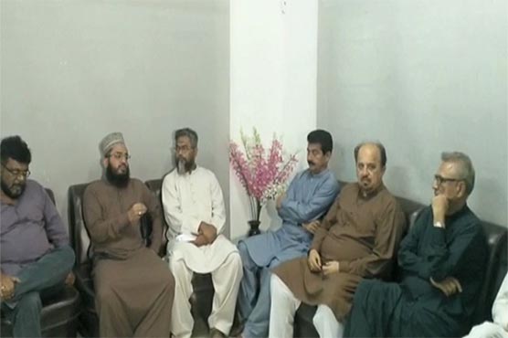 Arif Alvi seeks support of TLP for presidential election