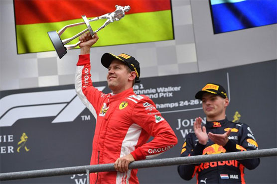 Vettel cuts Hamilton's championship lead with Spa victory