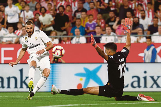 Bale and Benzema in the goals as Real Madrid survive scare