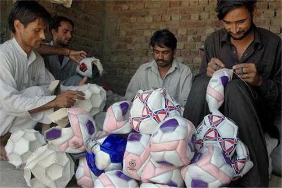 Sports goods' exports decline by 5.85 pc in July