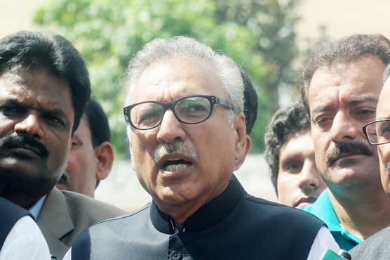Won't sit idle after assuming office: Arif Alvi 