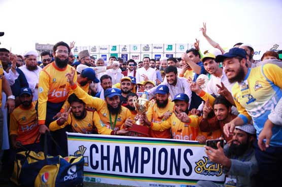 Risers beat Hitters to win thrilling final of Zalmi Madrasa League