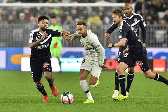 Neymar injury concern after Bordeaux end PSG's flawless run