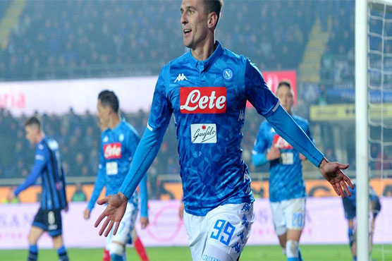 Super sub Milik lifts Napoli with 2-1 Atalanta win