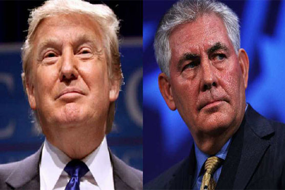 Tillerson says Trump 'undisciplined'; president replies he's 'dumb as a rock'