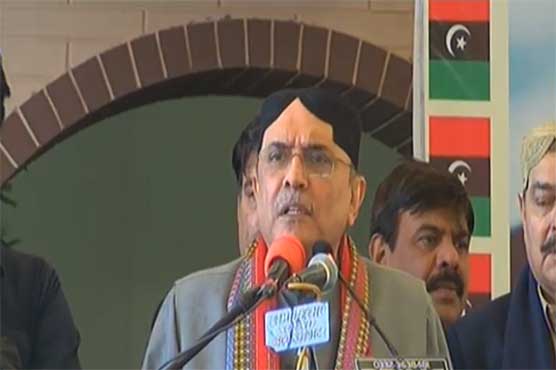 Zardari claims PPP will form next govt if midterm elections held