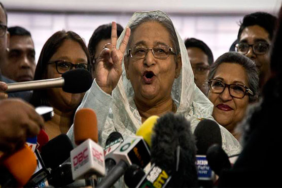 Bangladesh's Hasina Wins Election By Landslide As Opposition Demands ...