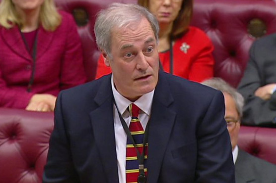 British Lord quits over coming late