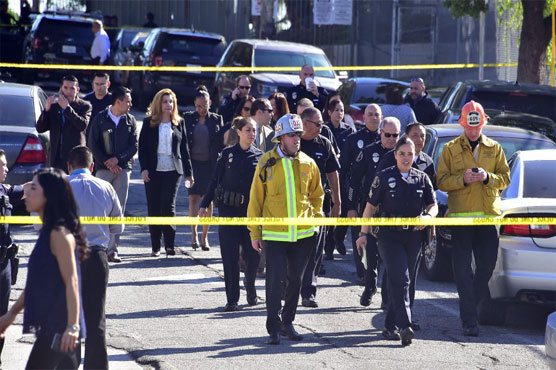 Two students wounded in LA school shooting