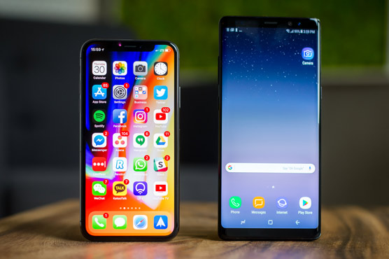 Apple overtakes Samsung in shrinking smartphone market: survey