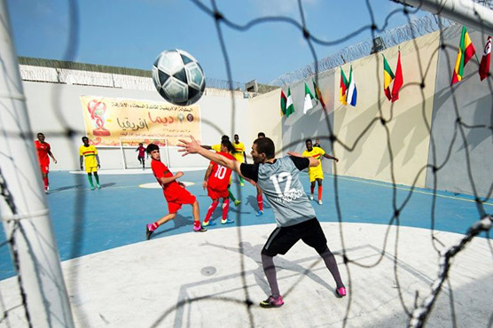 Football turns into 'release' for jailed Africans in Morocco