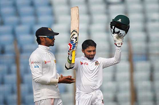 Mominul guides Bangladesh to draw with record ton against Sri Lanka