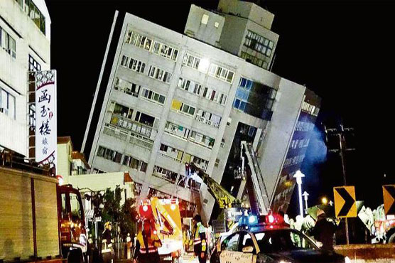 Two dead, over 200 injured in Taiwan quake