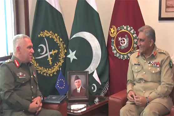 EU Military Committee Chairman meets COAS, appreciates resolve against terror