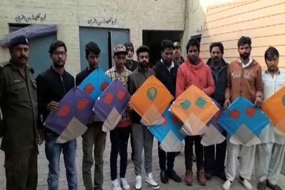 Lahore: 84 nabbed in crackdown against kite flyers