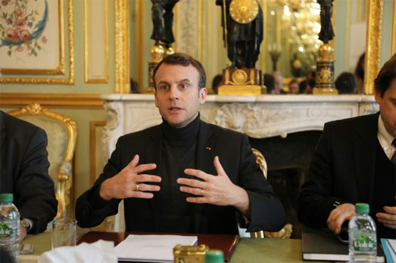 France will 'strike' if proven Syria used chemical arms: Macron