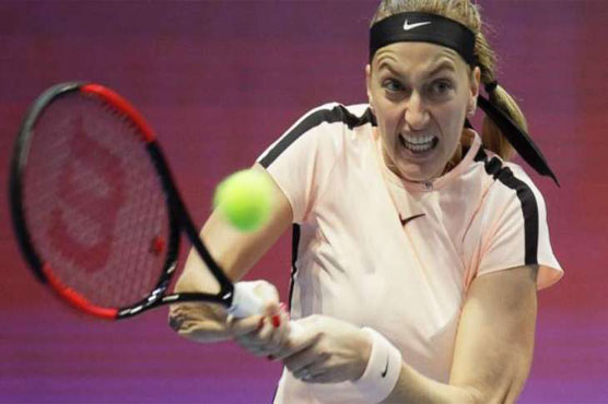 Kvitova loses just four points in set in Qatar opener