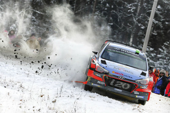 Tanak puts world champion Ogier in shade at Rally of Sweden