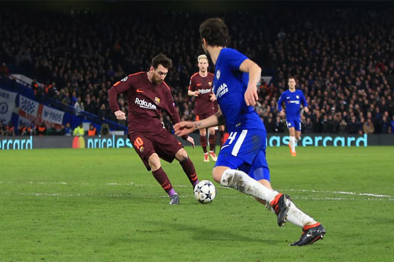 Messi ends Chelsea drought to give Barcelona last-16 edge