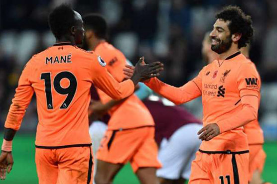Salah leads Liverpool up to second in West Ham rout