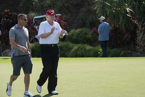 Donald Trump gets poll boost after golfing silence