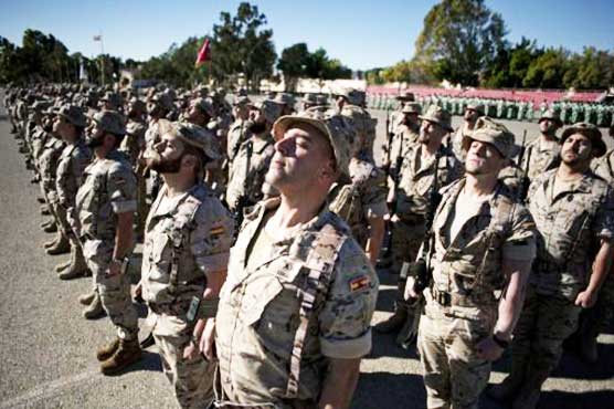 Too fat to march: Spanish Legion soldiers put on diet