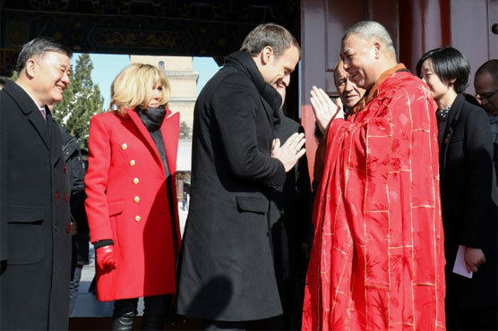 Macron begins China state visit at Silk Road gateway