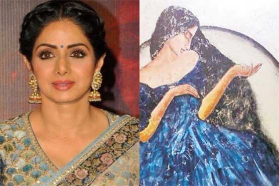 Sri Devi's paintings to be auctioned in Dubai for charity purpose
