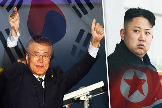 S. Korea's Moon willing to hold summit with Kim Jong-Un