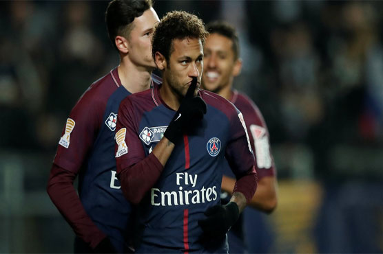 Football: Neymar strikes as PSG reach League Cup semis