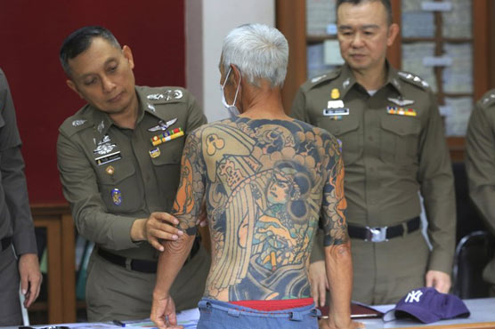 Tattoos lead Thai police to arrest Japanese gang member