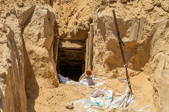 Israel destroys tunnel from Gaza it says intended for attacks