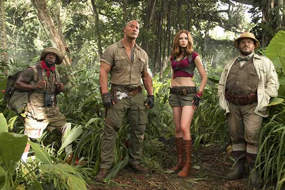 'Jumanji' leads box office pack over US holiday weekend