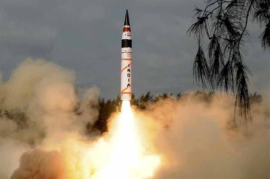 India test-fires nuclear capable ballistic missile