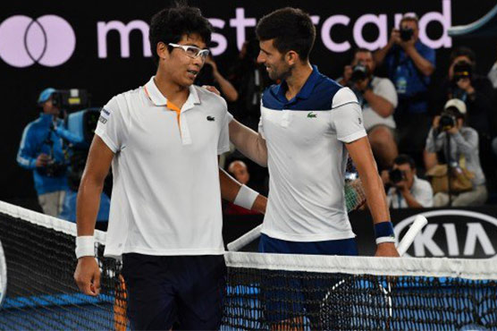 Dream comes true as Chung dumps Djokovic from Open