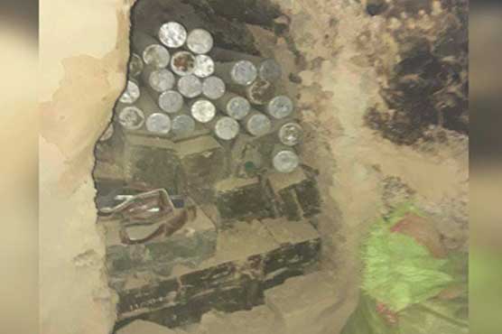 Security forces recover huge cache of hidden weapons in Lower Orakzai