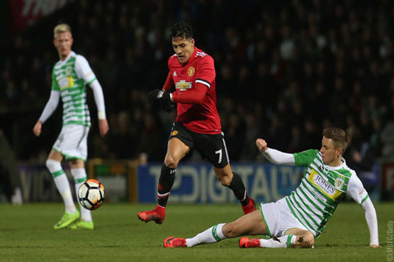 Football: Sanchez sparkles as United progress in FA Cup