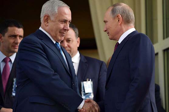 Israeli PM lashes out at Iran in talks with Putin