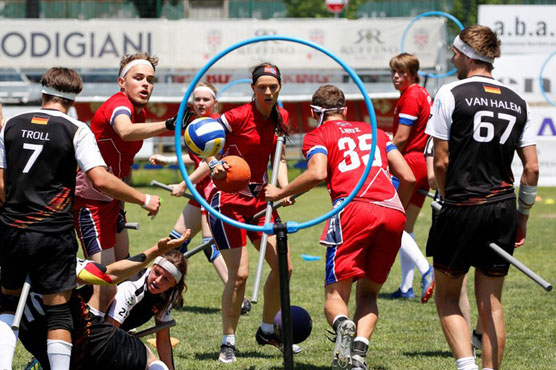 US beats Belgium to win (Quidditch) World Cup
