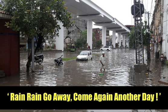 'Rain Rain Go Away, Come Again Another Day!'