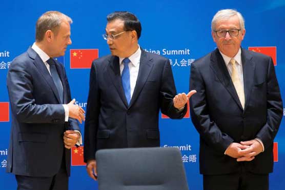 China presses Europe for anti-U.S. alliance on trade