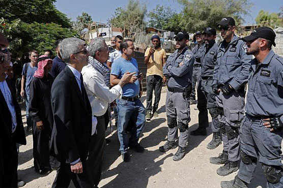 Israel blocks European envoys' visit to threatened Bedouin village