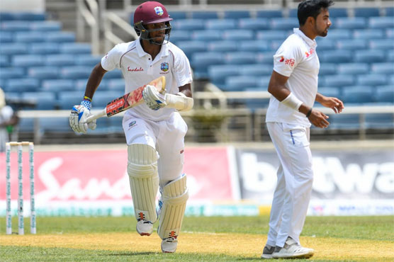 Brathwaite's patience blunts Bangladesh spin attack